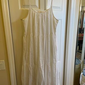 Universal Thread White Eyelet Dress